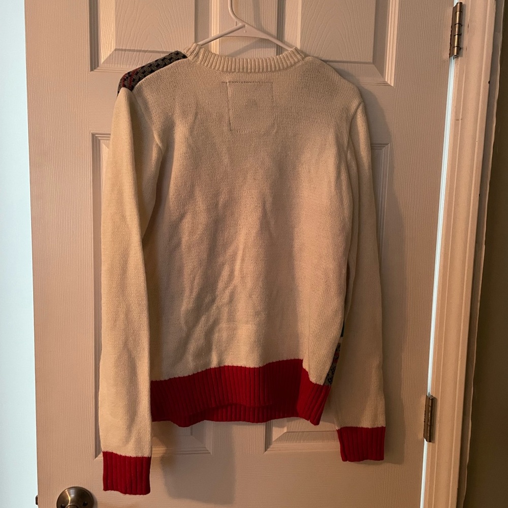 American Stitch Festive Sweater with Green and Red Accents - Picture 3 of 3